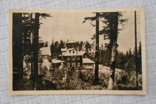 Pohlednice Slezské Beskydy - Prašivá - Kohut Vyšné Lhoty - čb neposlaná